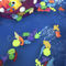 আন্ডার চিলড্রেনের ভিডিও গেম ক্যাবিনেটে মাছ ধরতে থাকা তোরণ গেমের মেশিন খেলার মাঠের সরঞ্জামগুলি