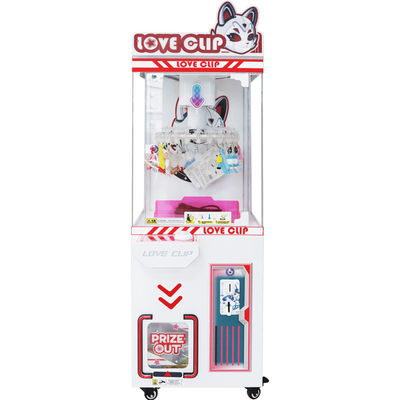 Red Coin-operated Claw Machine Game Starry Love Clip Machine Controllable Prize Clip Snack Gift Vending Machine