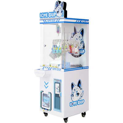 Big Warrior Coin-Operated Crane Machines Blue Game Starry Love Clip Machine