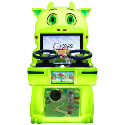 Cow Coin Mall Robot For Children Two-Player Speed Chariot Racing Game Machine For Home