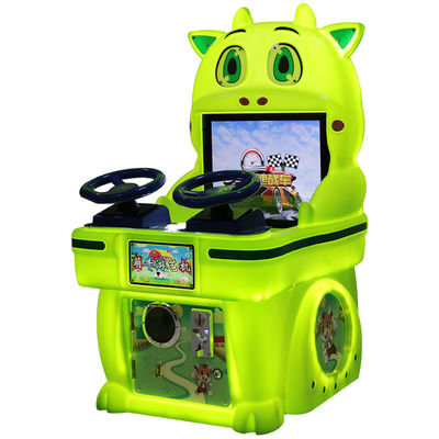 Cow Coin Mall Robot For Children Two-Player Speed Chariot Racing Game Machine For Home