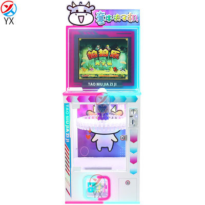 Button Grabbing Cow Clamp Machine 40 Clips Capacity Shopping Mall Attraction Compact Size Arcade Entertainment