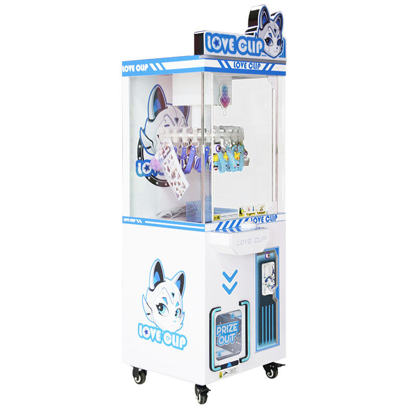 Big Warrior Coin-Operated Crane Machines Blue Game Starry Love Clip Machine