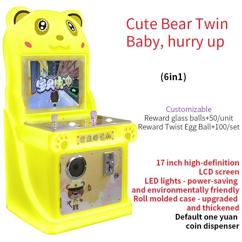 Durable Material Arcade Game Coin-operated Fun Joystick Game Machine