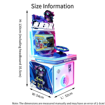 A New Type Of Indoor Arcade Coin-operated Children's Racing Game Machine